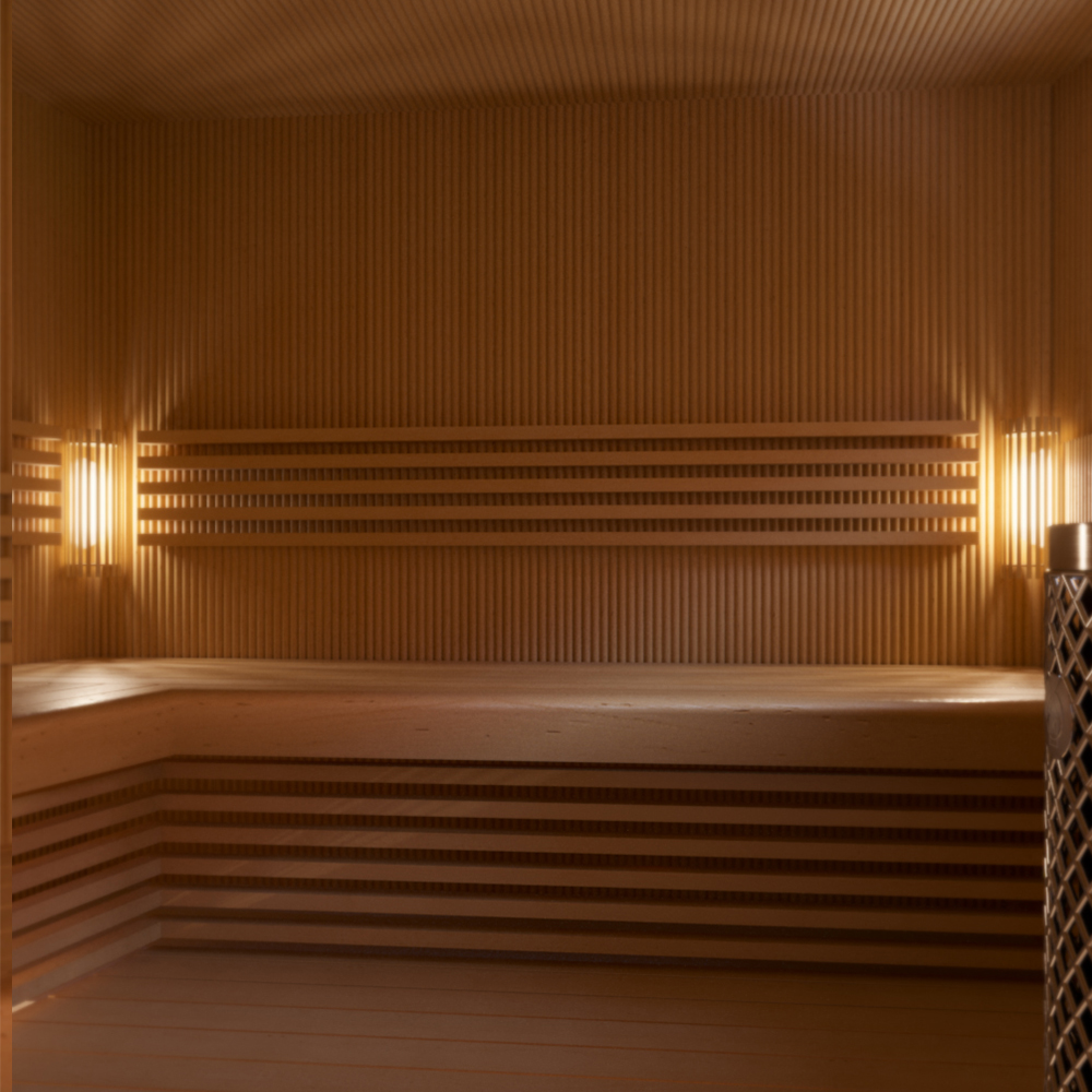 Ensemble D'éclairage Pour Sauna Sawo 914-VD Cèdre Avec Lampe De Sauna E27 IP54 Et Câble En Silicone , 63,77